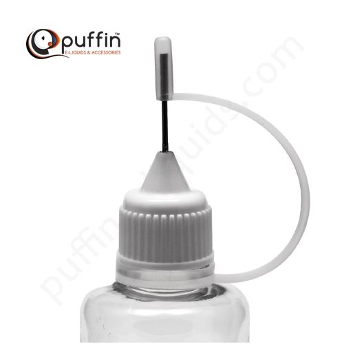 Needle Nose E-Liquid Bottle Caps With Collars (x3)